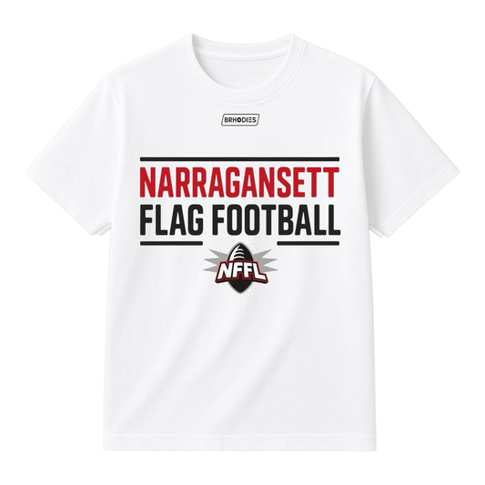 Gansett Flag Tee (youth white)