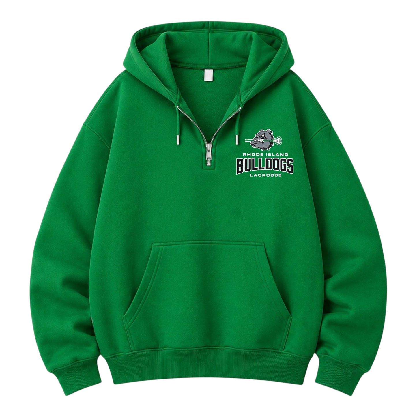 Bulldogs x Brhodies Women’s Half-Zip Hoodie