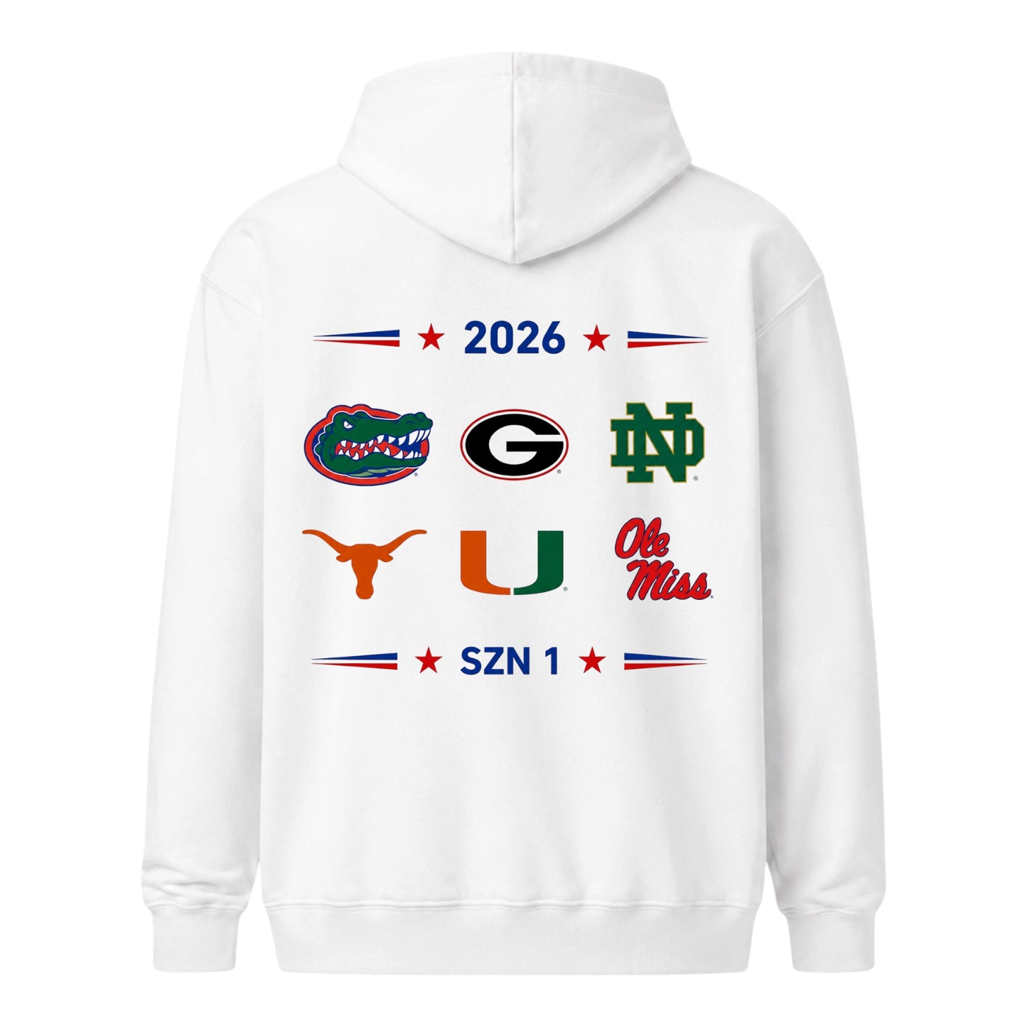 BLACK & GOLD SPORTS PERFORMANCE FLAG LEAGUE™ 2026 SEASON HOODIE