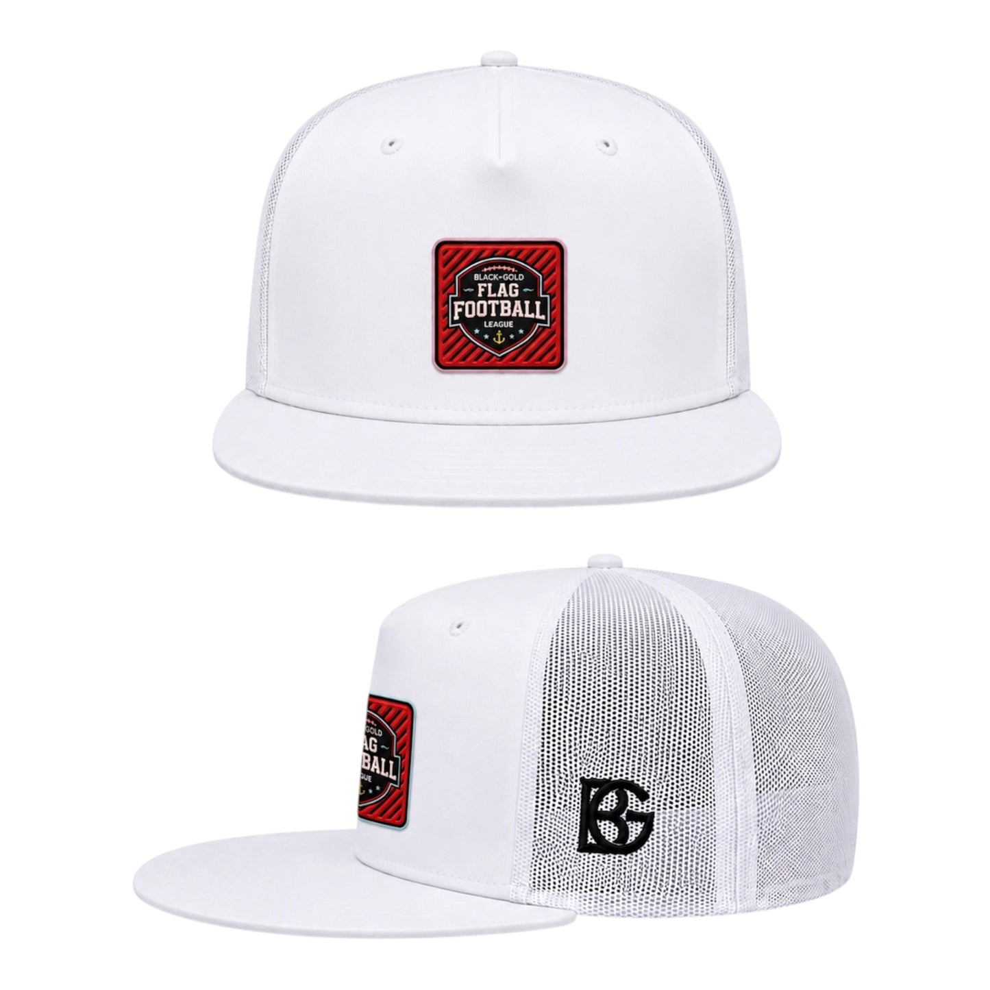BLACK & GOLD FLAG LEAGUE™ 2026 SEASON TEAM MESH HAT