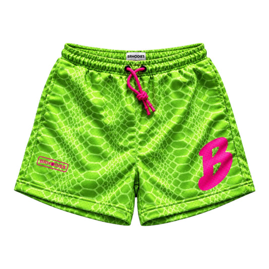 Brhodies Grinches Double Mesh Shorts