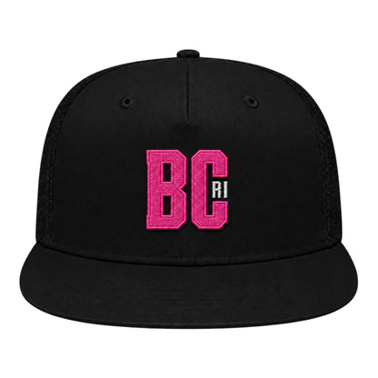 BCRI × BRHODIES — PINK LOGO MESH SNAPBACK