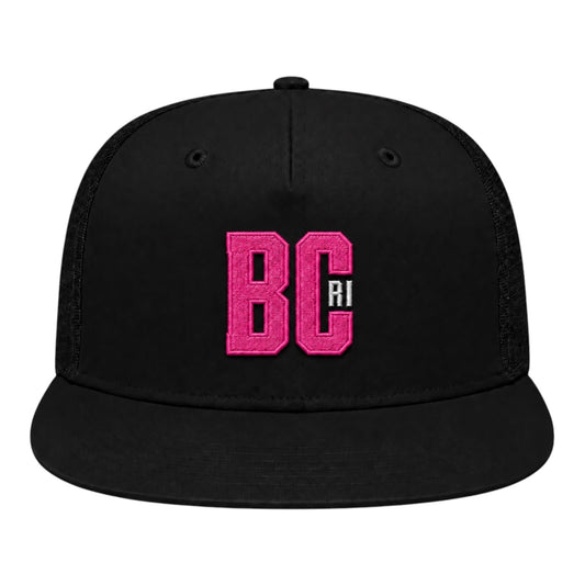 BCRI × BRHODIES — PINK LOGO MESH SNAPBACK