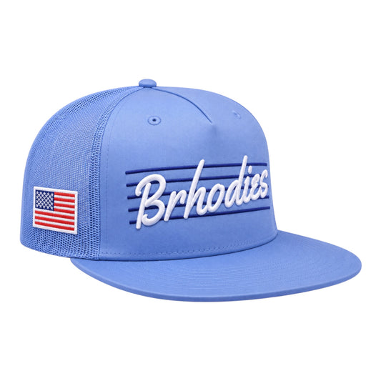 Brhodies Mesh Snapback (baby blue)