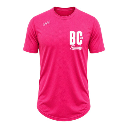BCMA× BRHODIES — SZN I MESH COMPRESSION TEE (pink)