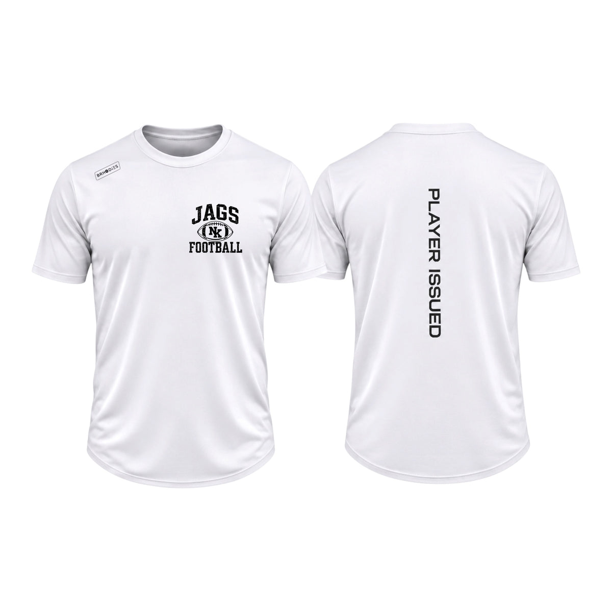 NK Jags × Brhodies — Player Issued Mesh Performance Tee