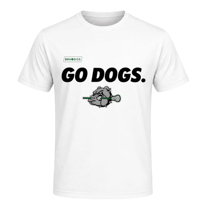 Bulldogs x Brhodies “GO DOGS” Dri-Ease Tee