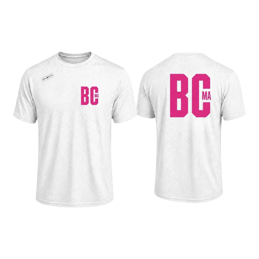 White/ Pink BCMA × Brhodies Dri‑Ease Tee 🏀