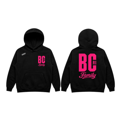 BCRI x BRHODIES - SZN 1 PREMIUM HOODIE (black/ pink)