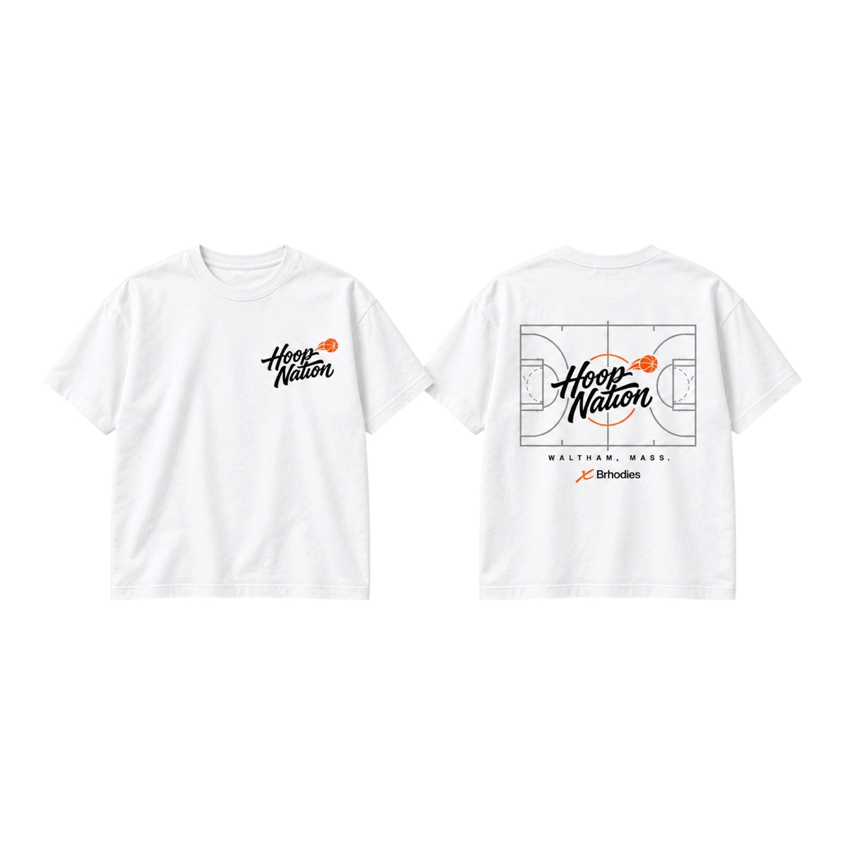 Hoop Nation x Brhodies Court Club Dri Ease Tee