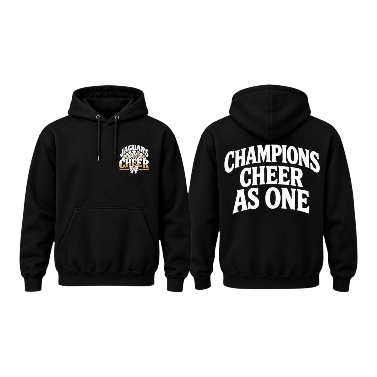 NK JAGS CHEERLEADER FAN HOODIE