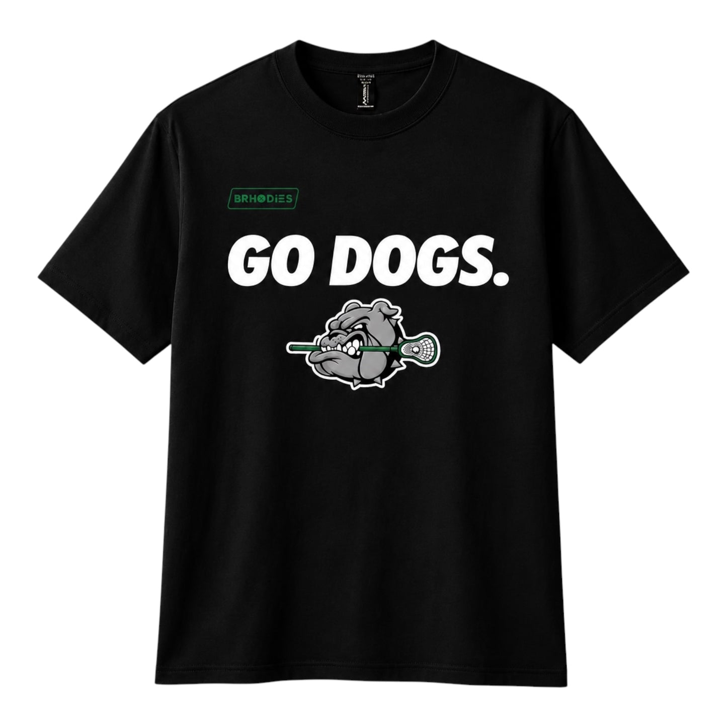 Bulldogs x Brhodies “GO DOGS” Dri-Ease Tee