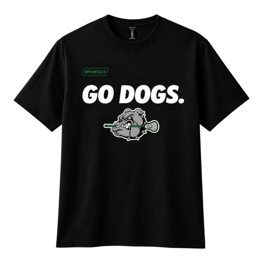 Bulldogs x Brhodies “GO DOGS” Dri-Ease Tee