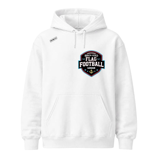 BLACK & GOLD SPORTS PERFORMANCE FLAG LEAGUE™ 2026 SEASON HOODIE