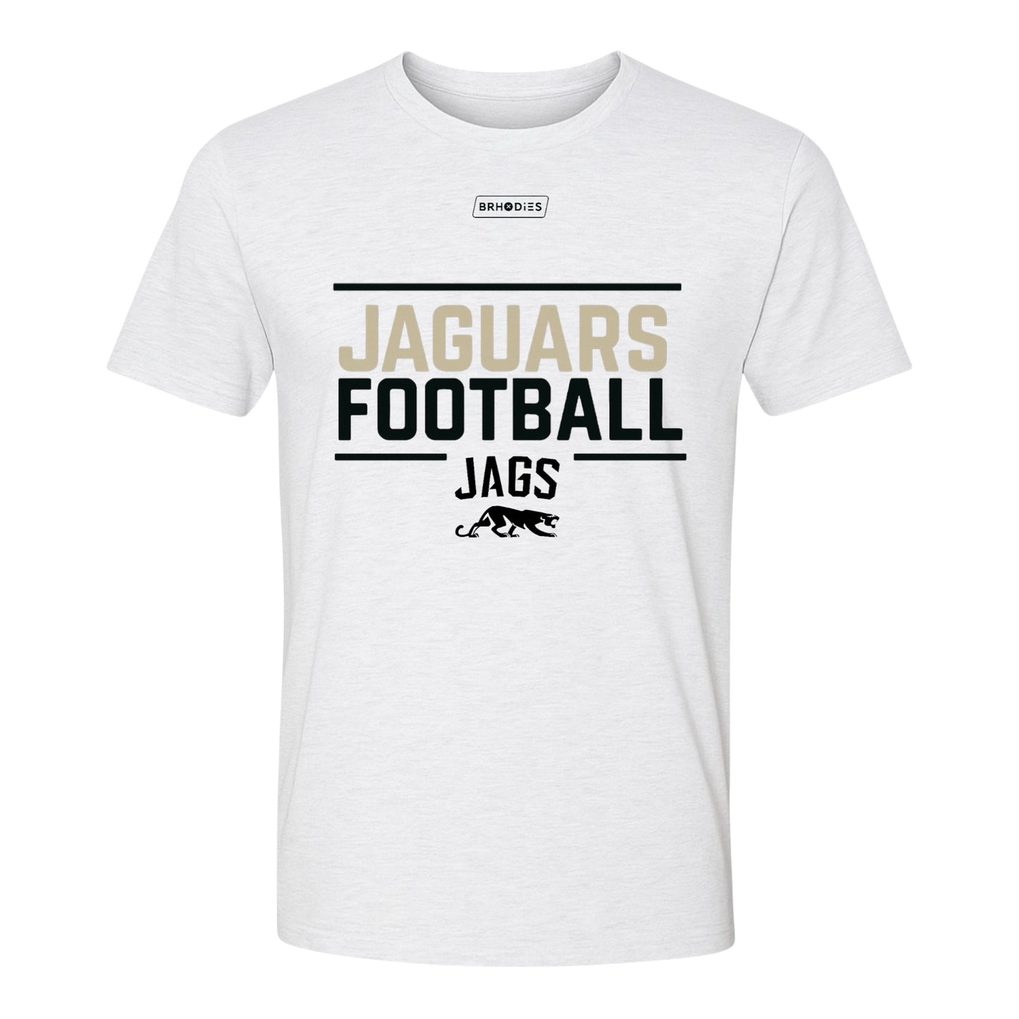 NK Jags Football Poly Tee (wh youth)