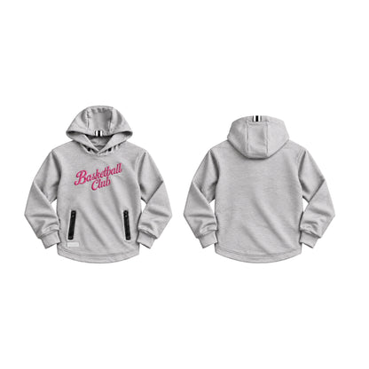 BASKETBALL CLUB × BRHODIES HOODIE [presale - read description] (PINK)
