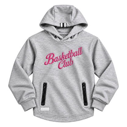 BASKETBALL CLUB × BRHODIES HOODIE [presale - read description] (PINK)